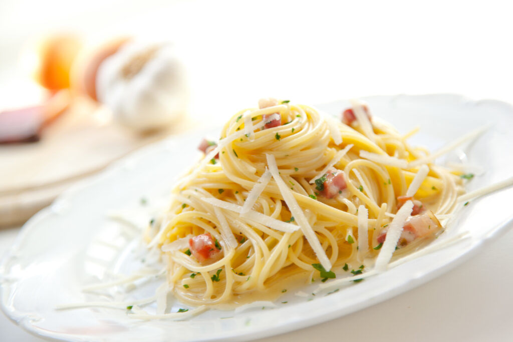 Spaghetti Carbonara Recipe foodies.pk