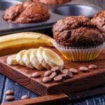 Chocolate Banana Muffins