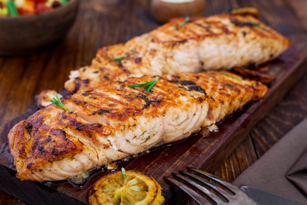 Grilled Fish Steak